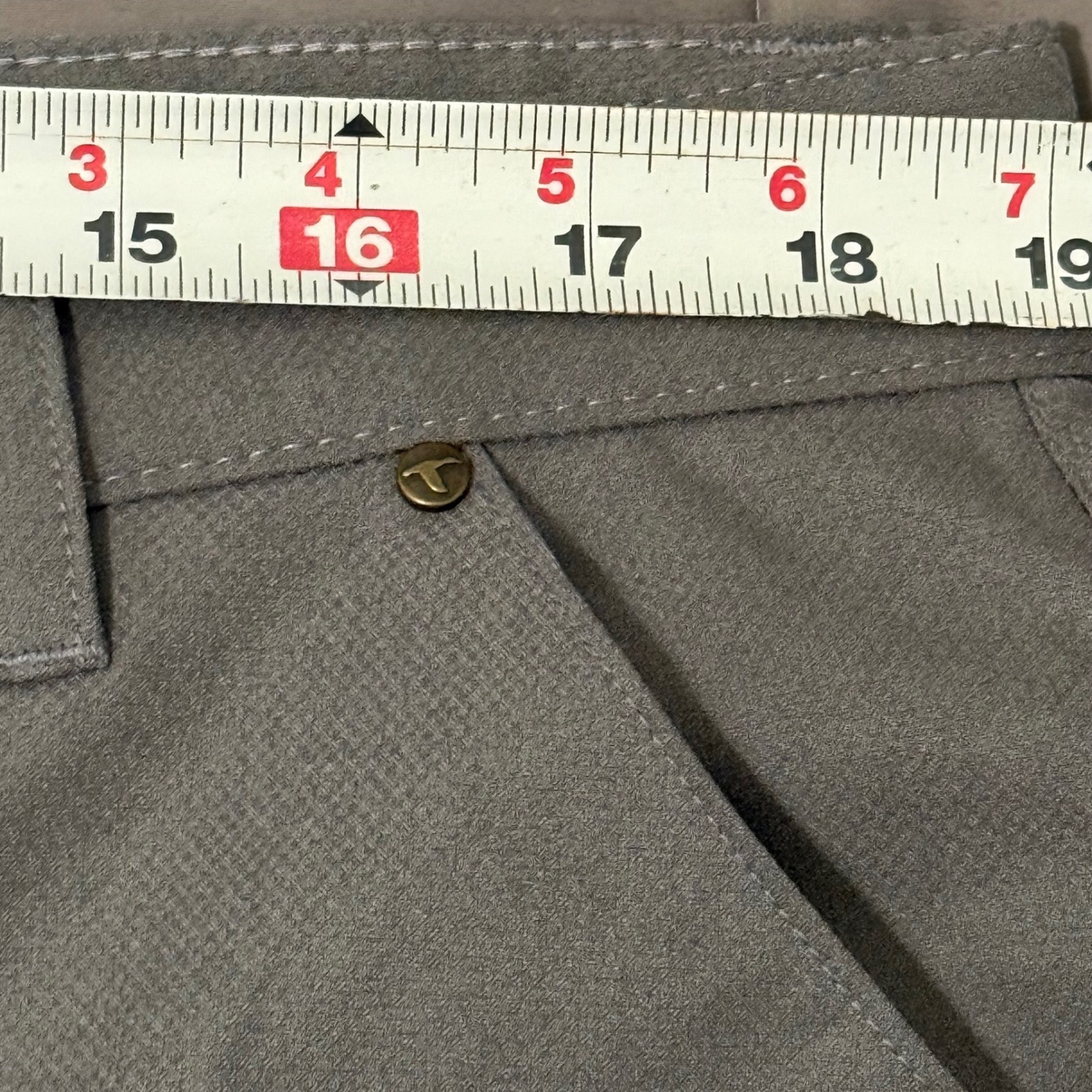 Genteal Apparel Trailhead Pant Mens 38x30 Gray Resort Collection New With Tags — image 7 of 8
